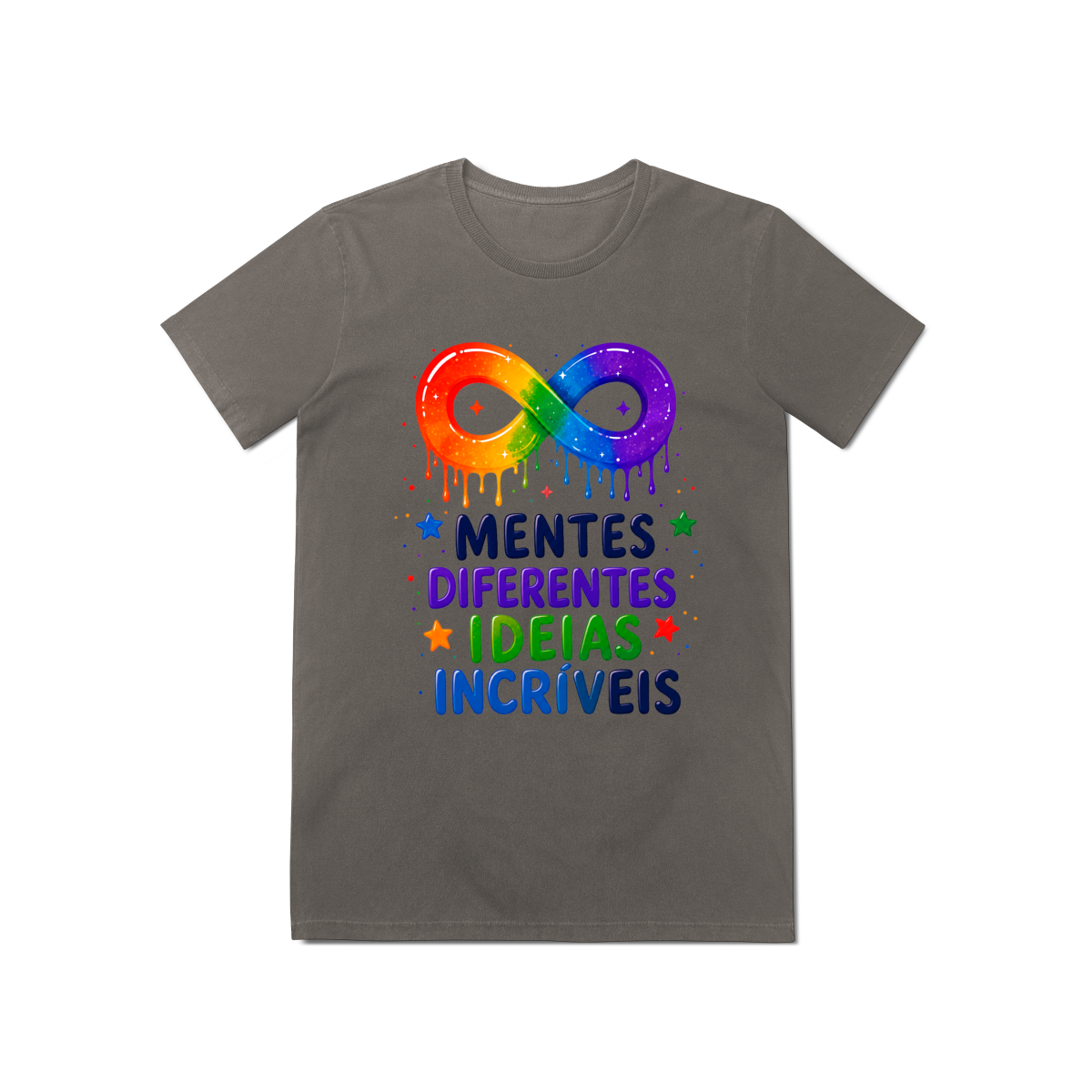 CAMISA BABY LONG ESTONADA | UNIVERSO CRIATIVO™