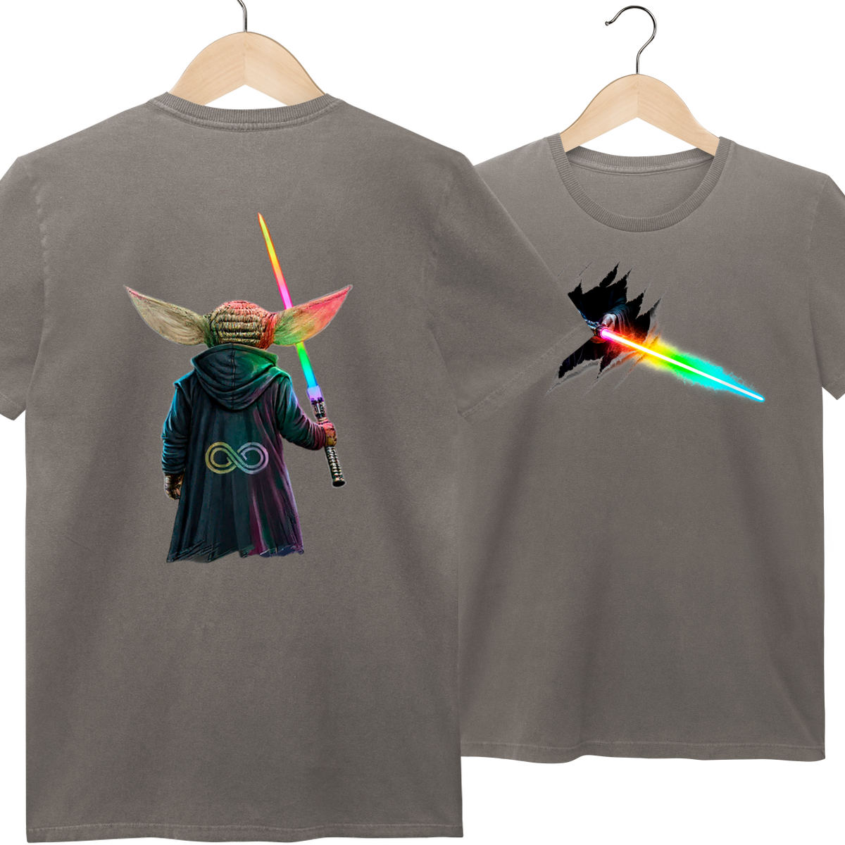 CAMISA BABY LONG ESTONADA | SABRE DE LUZ 1™
