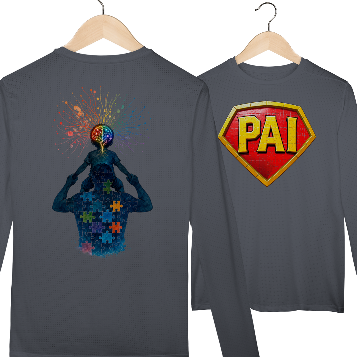 CAMISA MANGA LONGA SPORT DRY UV | PAI HERÓI™