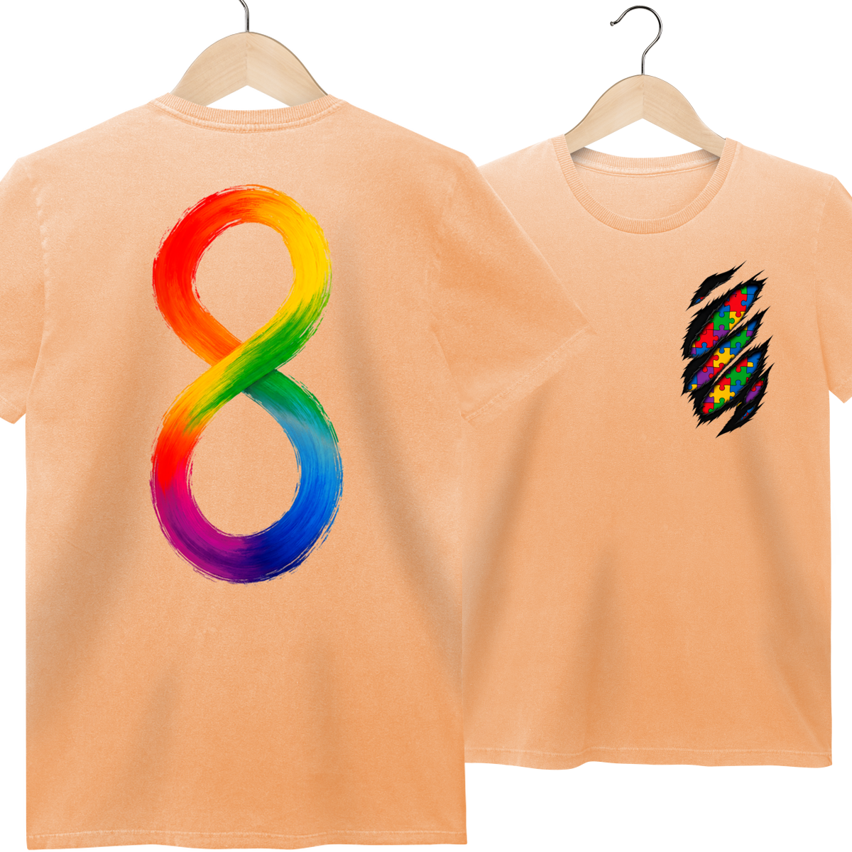 CAMISA BABY LONG ESTONADA | COLEÇÃO INFINITO™