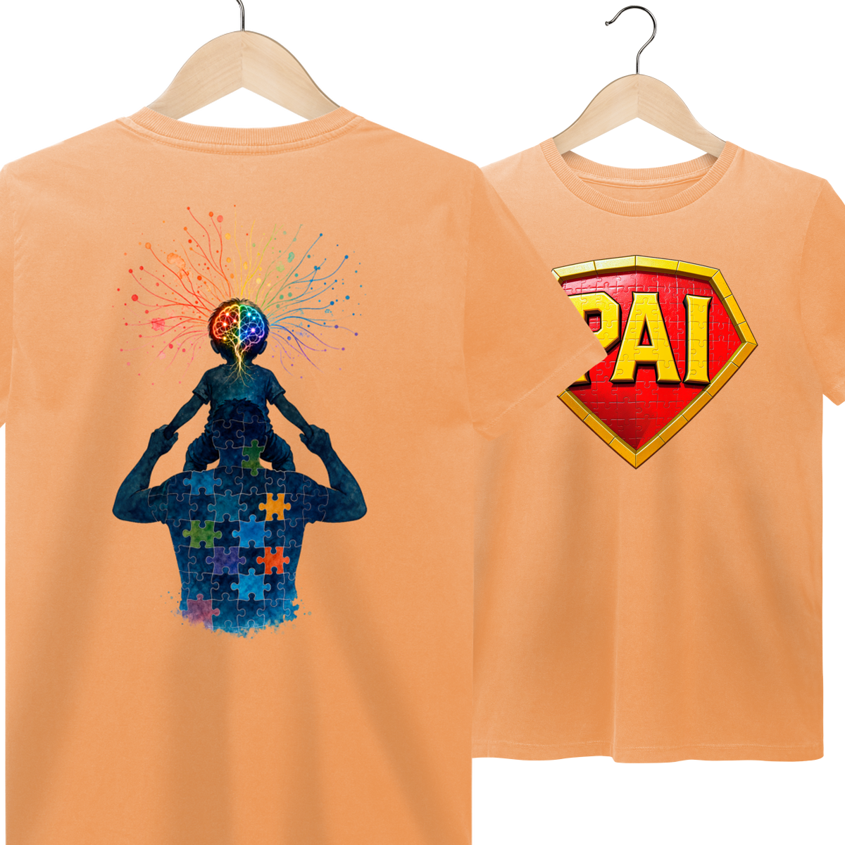 CAMISA T-SHIRT ESTONADA | PAI HERÓI™