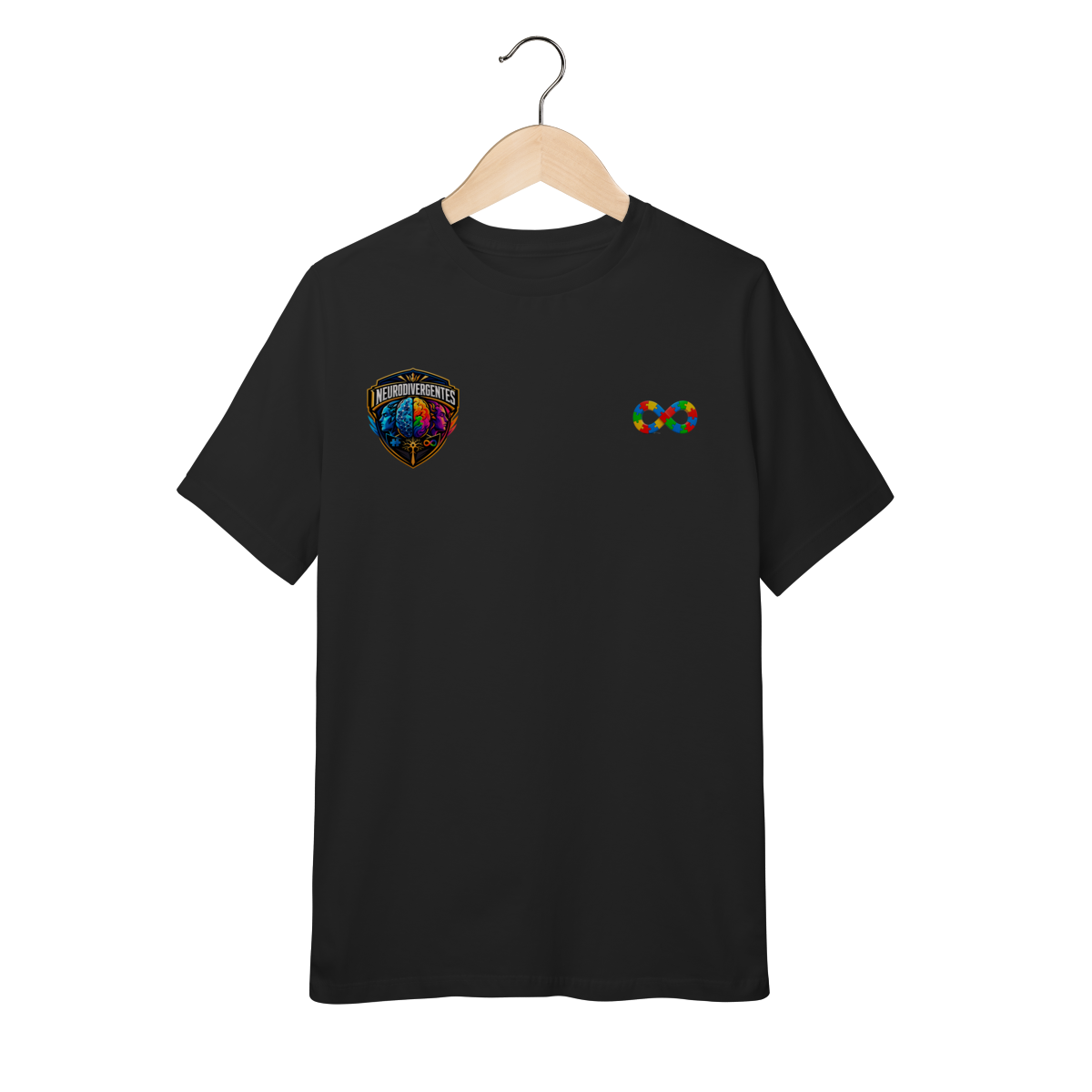 CAMISA CLUB NEURODIVERGENTE - Quality Infantil (10 a 14)
