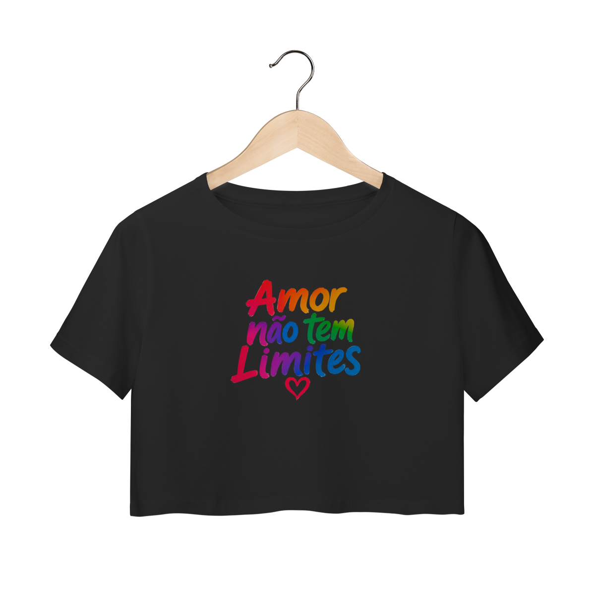 CAMISA CROPPED ESSÊNCIA DO AMOR™ - Camisa Cropped