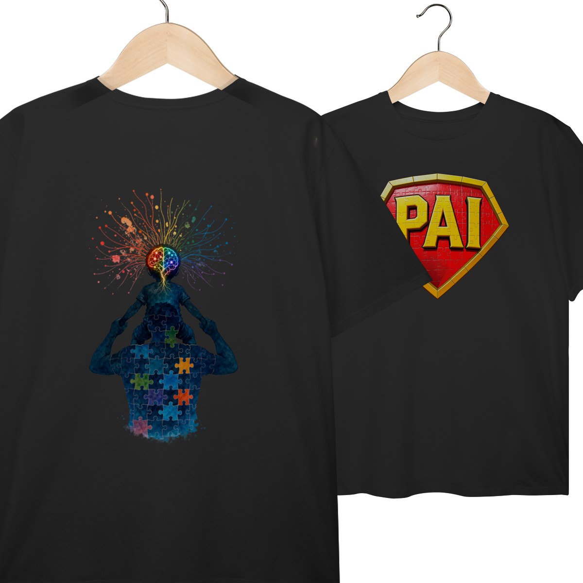 CAMISA T-SHIRT PLUS SIZE | PAI HERÓI™