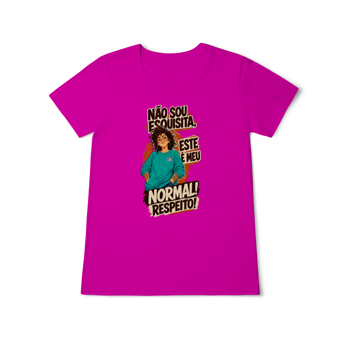 CAMISA BABY LONG CLASSIC IDENTIDADE SEM FILTRO™