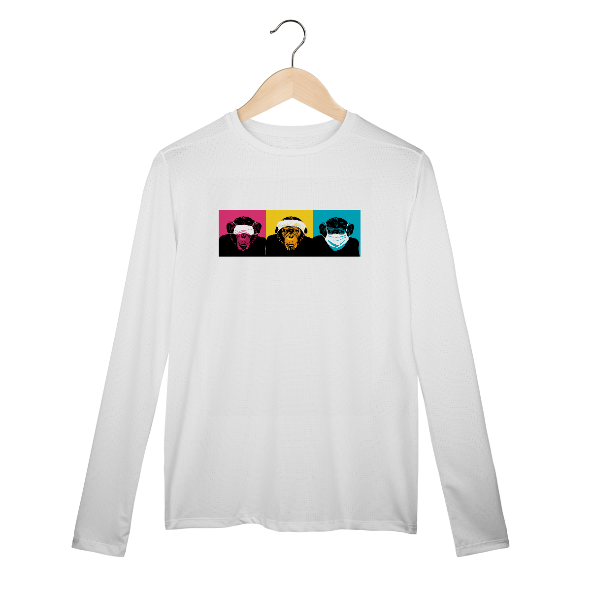 Manga Longa Sport Sense - Logo Escura