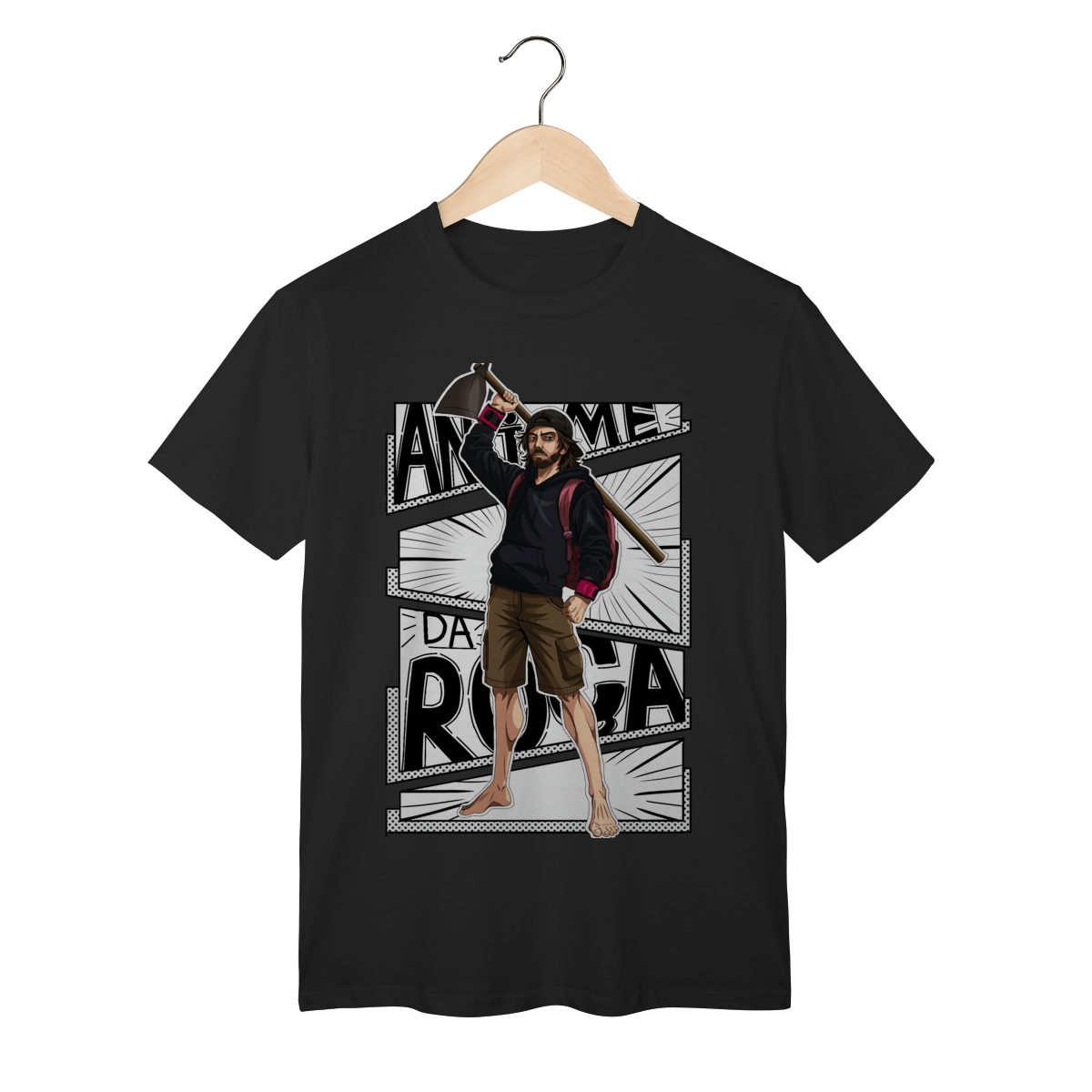 Nome do produto: Camiseta Anime da Roça – Arte Original Feita por Artista Humano / Original Canal Amo Peixe
