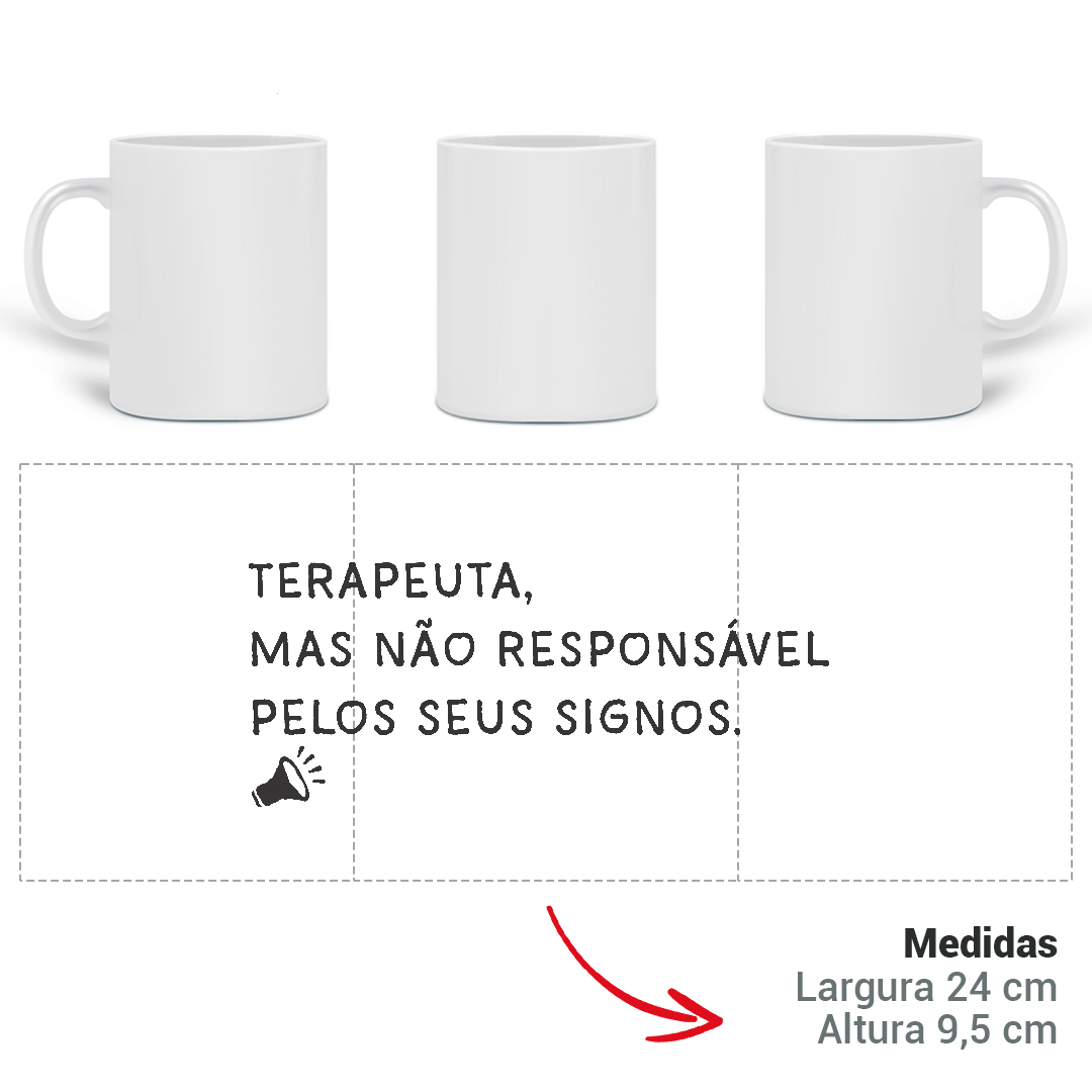 Caneca Terapeuta Signos
