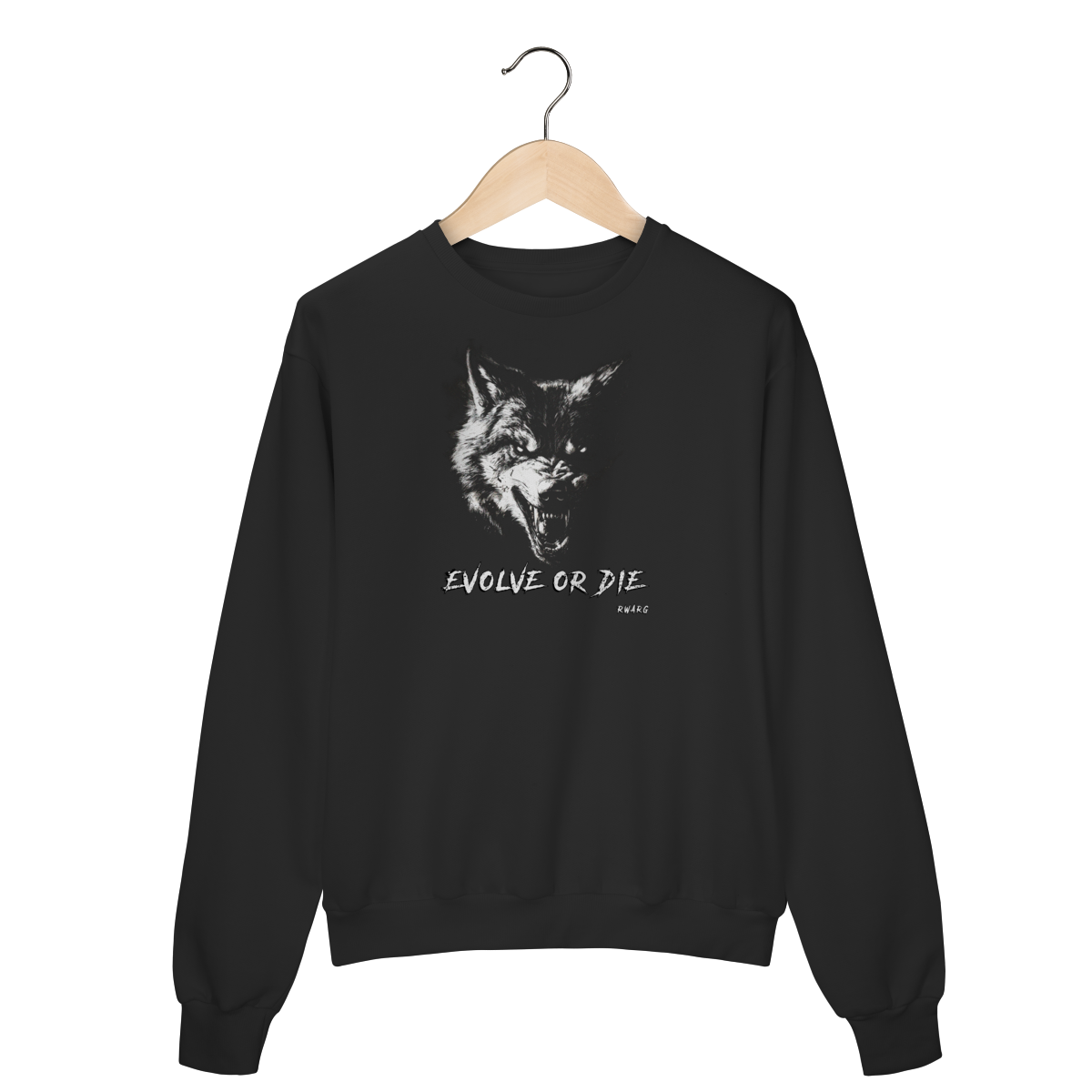 Moletom Fechado - Evolve or Die (Lobo)