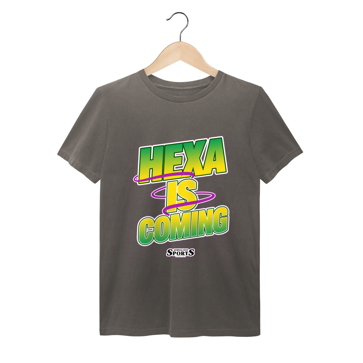 CAMISA JORNAL DOS SPORTS ‘HEXA IS COMING’