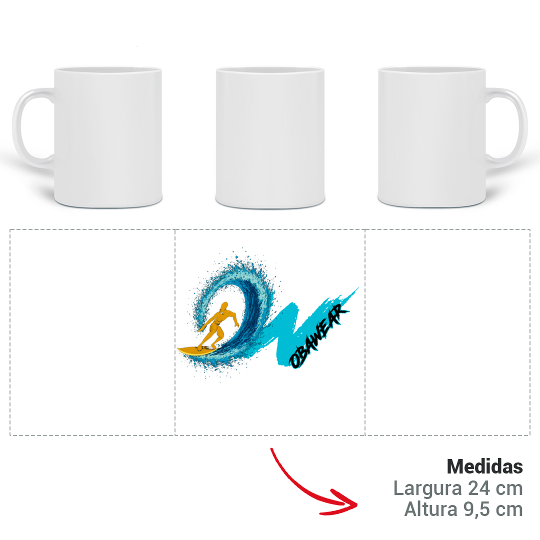 Caneca OW Logo OBAWEAR