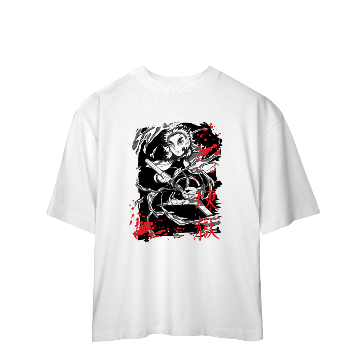 Camiseta Oversized Demon Slayer
