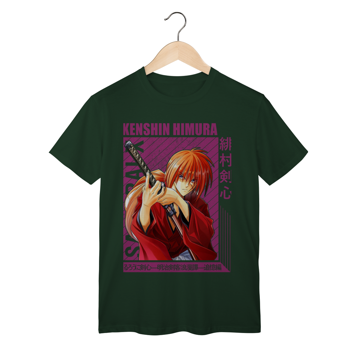 Camiseta Básica Kenshin Himura