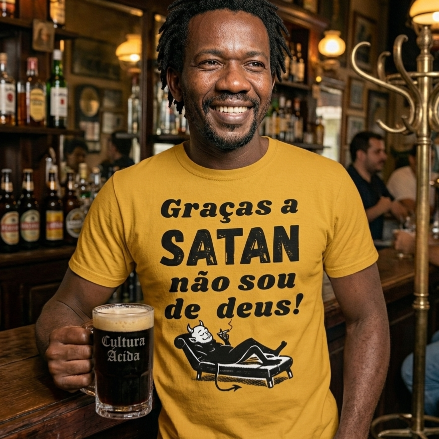 Graças a Satan!