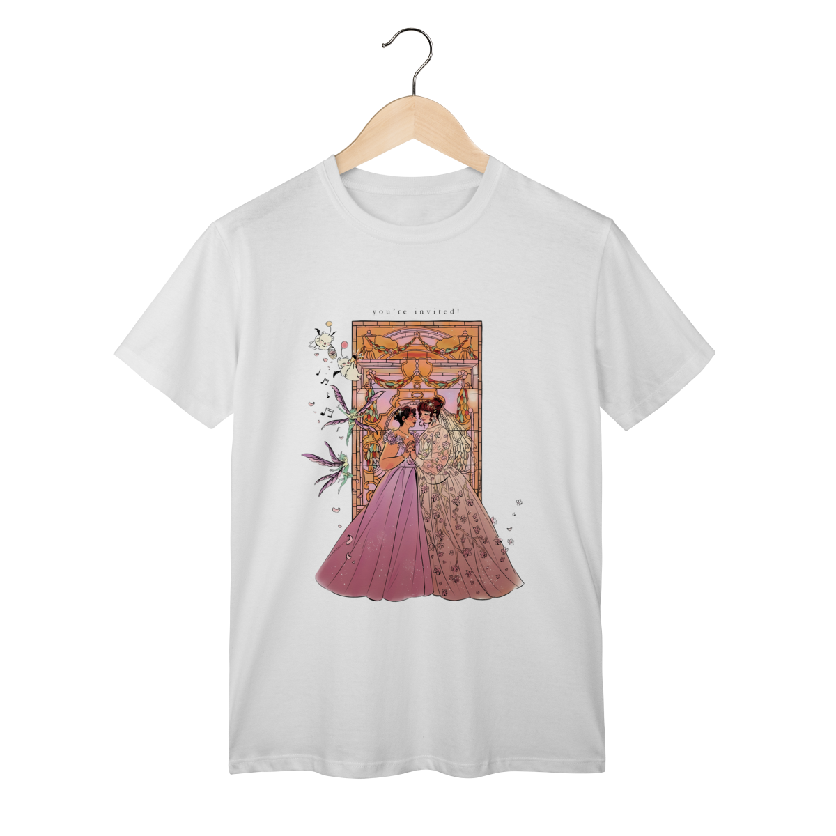 Camiseta Floral Wedding