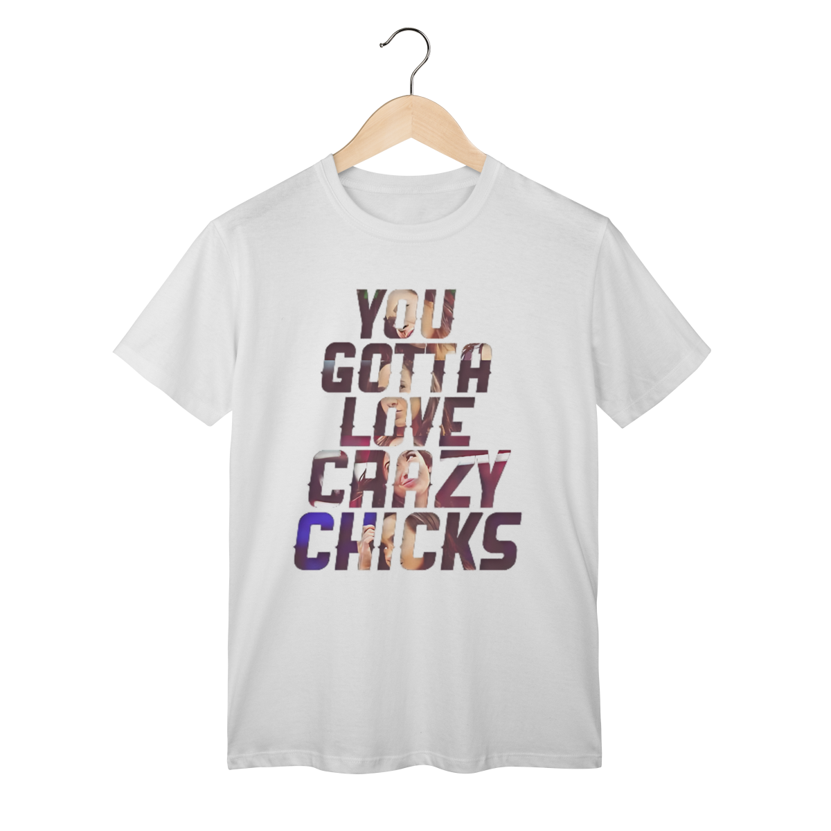 Camiseta - AJ Lee - You gotta love crazy chicks