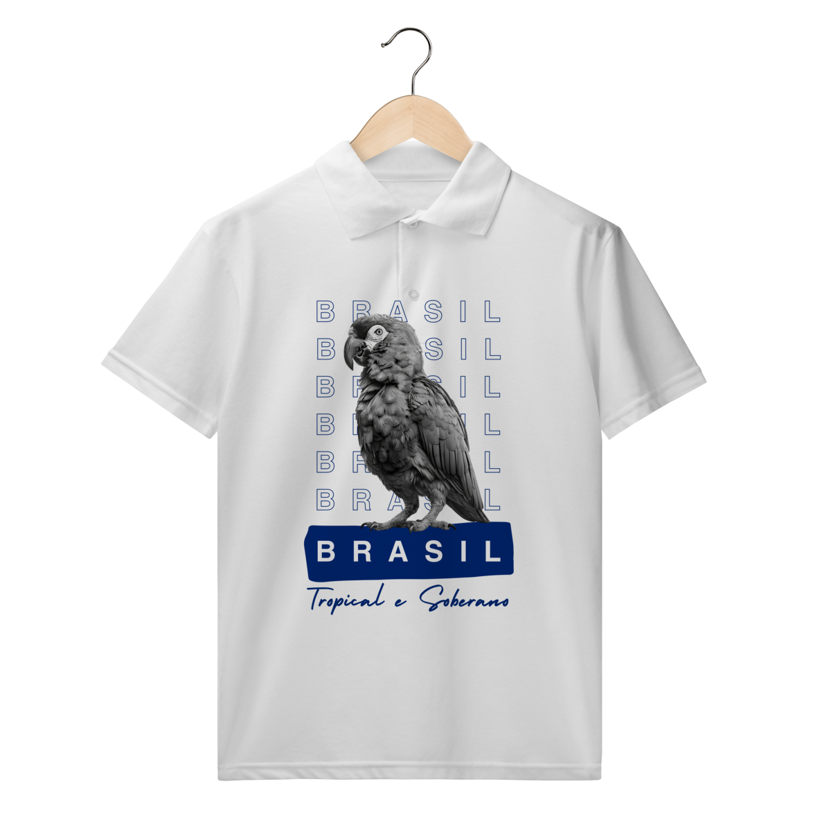 polo  BRASIL Tropical e Soberano - PAPAGAIO