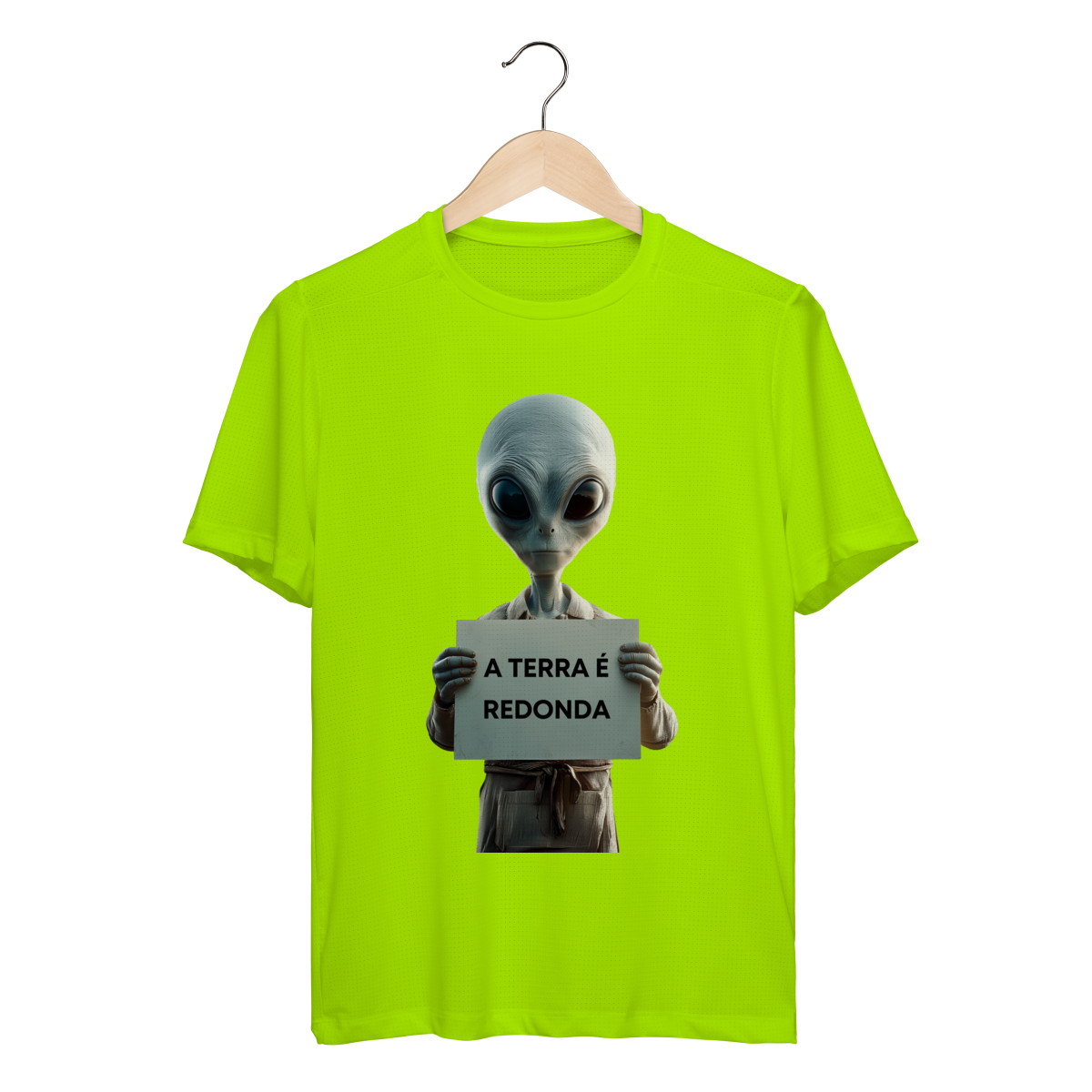 camiseta sport dry UV - A TERRA É REDONDA