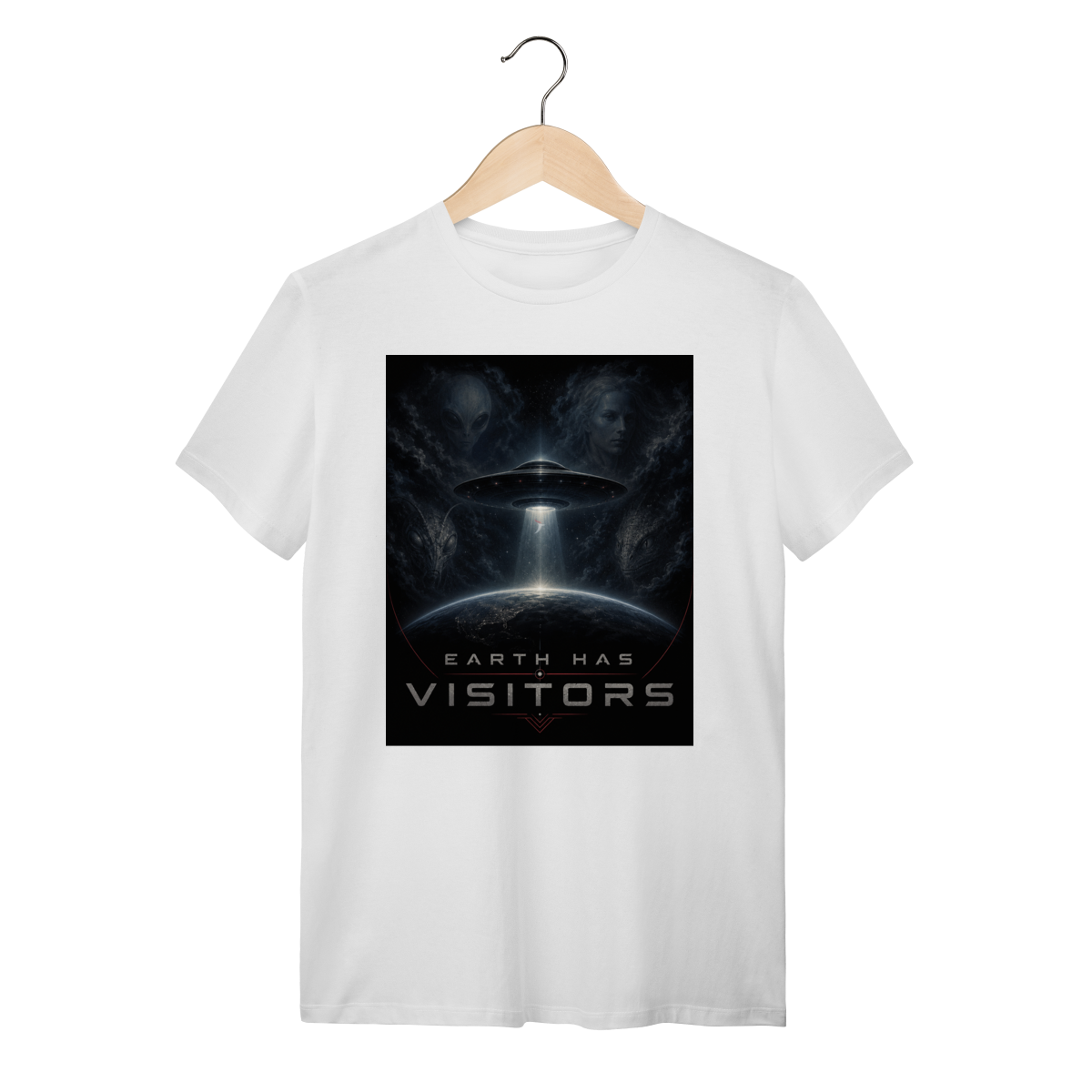 Camiseta Earth Has Visitors