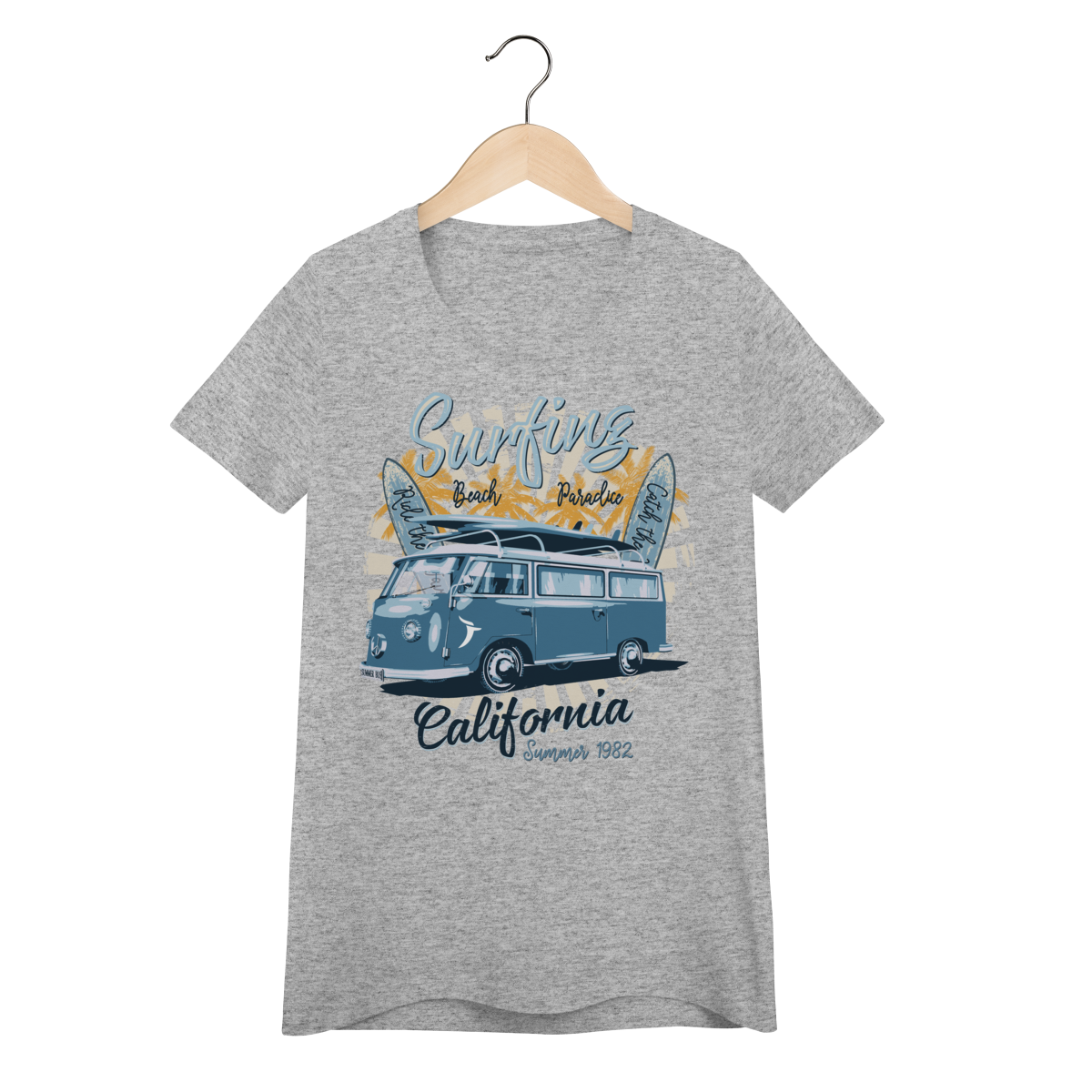 Baby Look Kombi - Surfing Beach California
