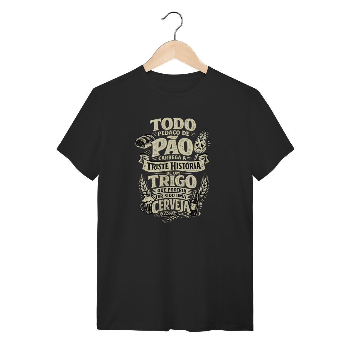 Camiseta Cerveja - A Triste História de um Trigo