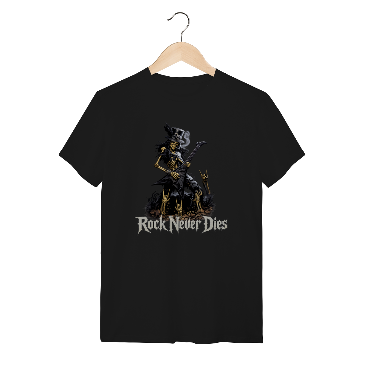 Camiseta Rock Never Dies