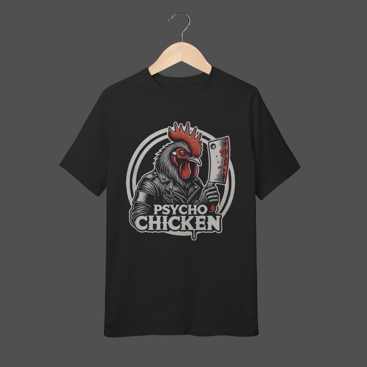 Camiseta Infantil (10 a 14) | Psycho Chicken