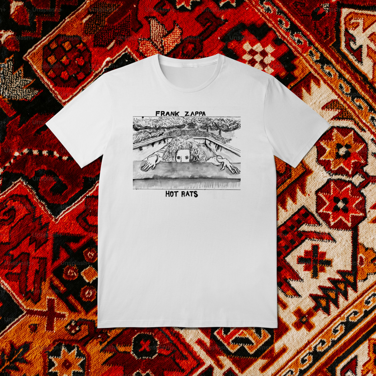 Camiseta Hot Rats - Frank Zappa