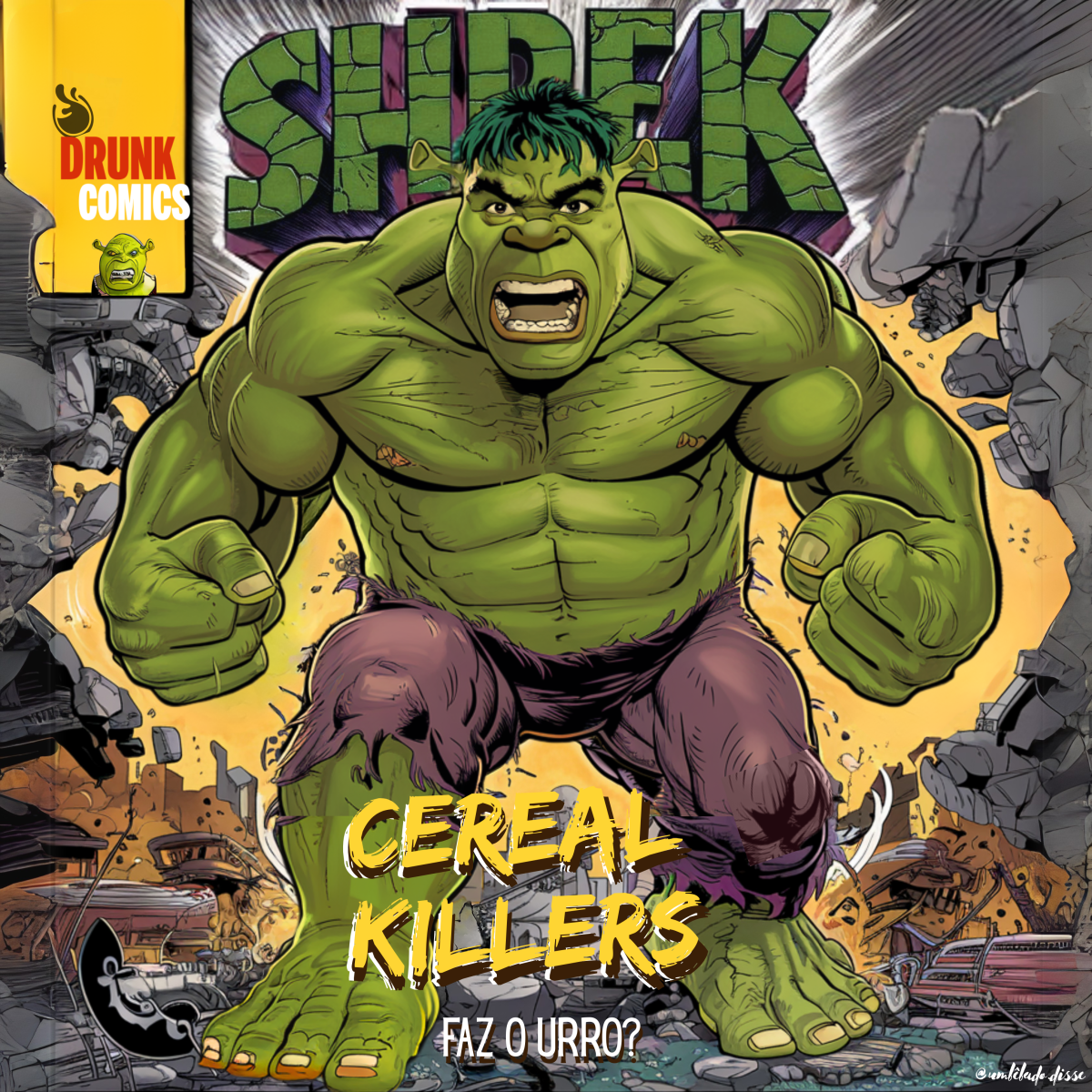 Camiseta Cereal Killers – Faz o Urro?