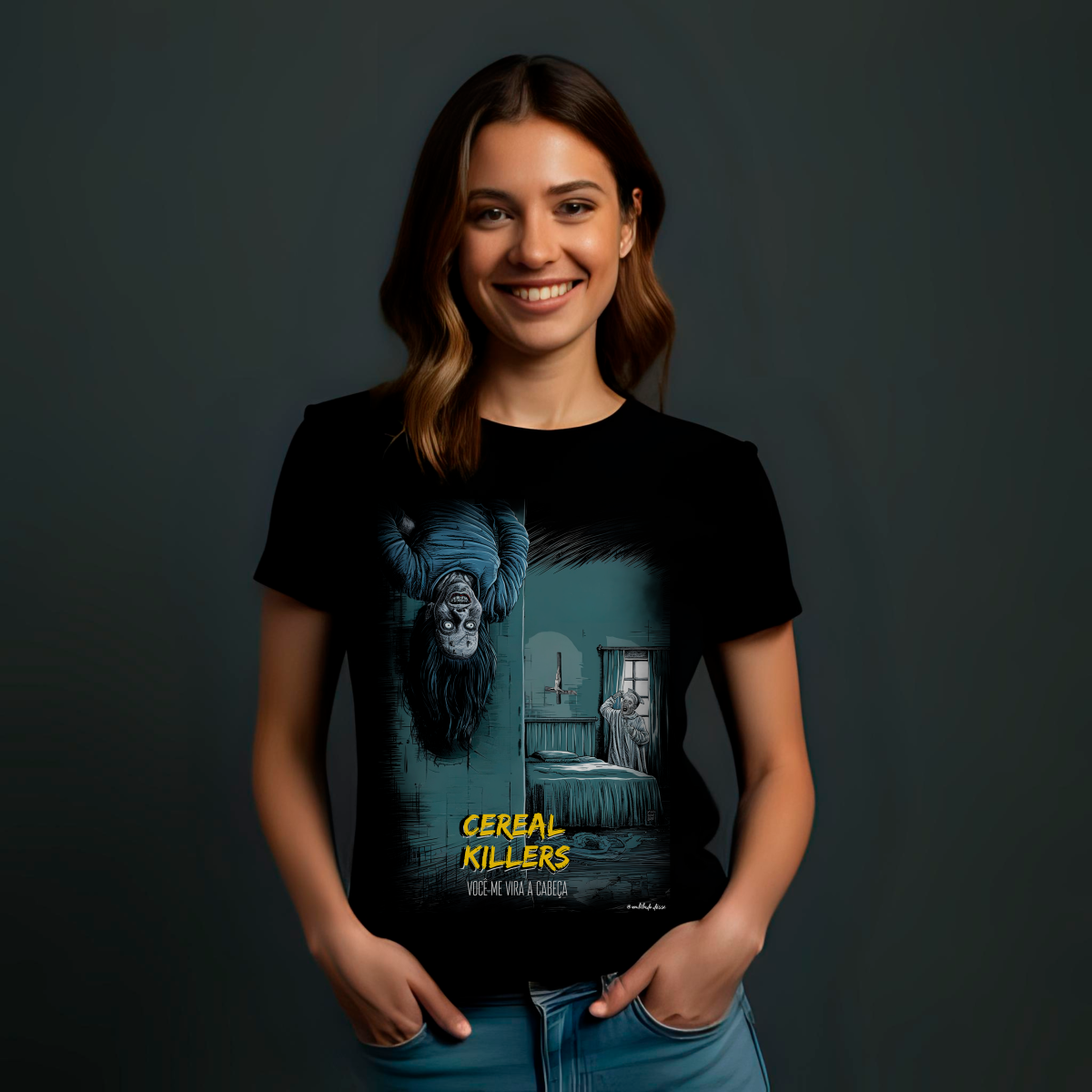 Camiseta Cereal Killers - Você me Vira a Cabeça