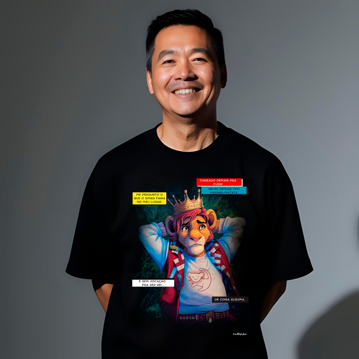 Camiseta “Ciclo da Vida” – O Rei Leão