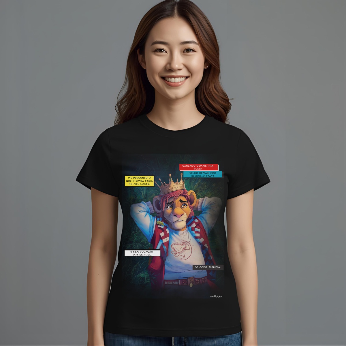 Camiseta “Ciclo da Vida” – O Rei Leão