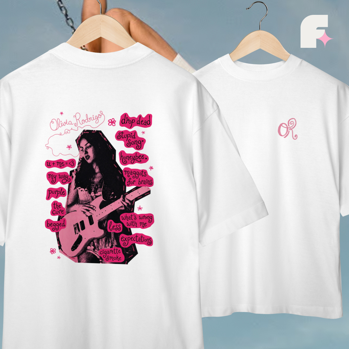 Camiseta Oversized OR3 Tracklist
