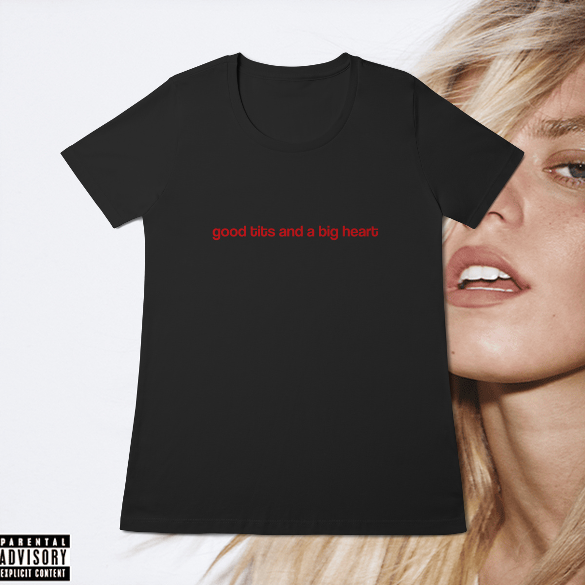 Baby Tee Big Heart
