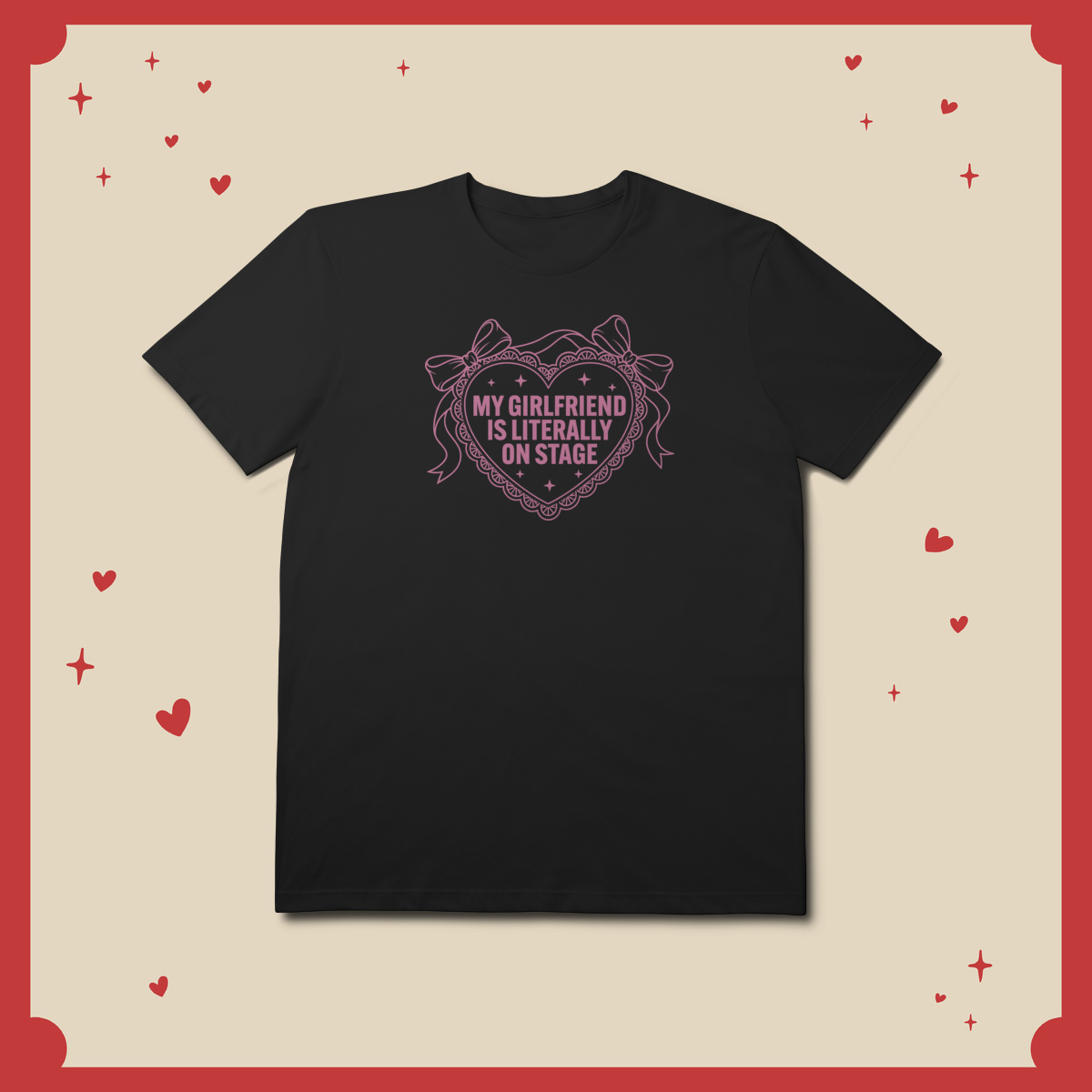 Camiseta Girlfriend on Stage