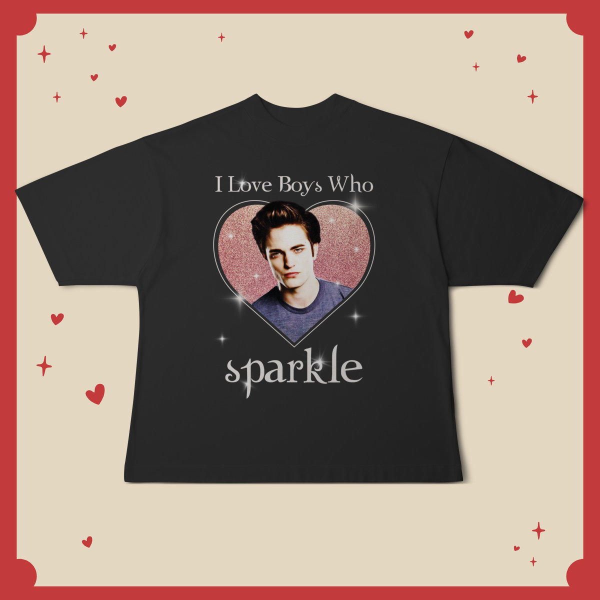 Camiseta Oversized Edward Cullen