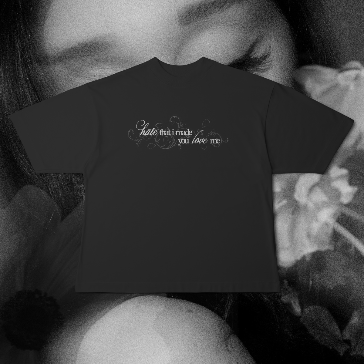 Camiseta Oversized Hate & Love