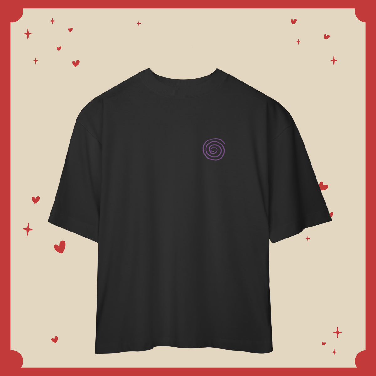 Camiseta Oversized Espetáculo Estranho