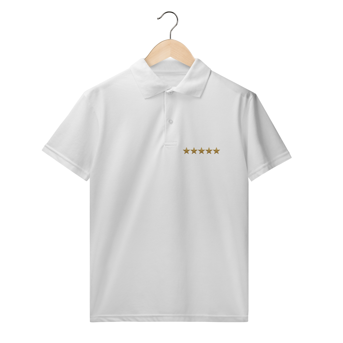 Polo Masculina Estrelas