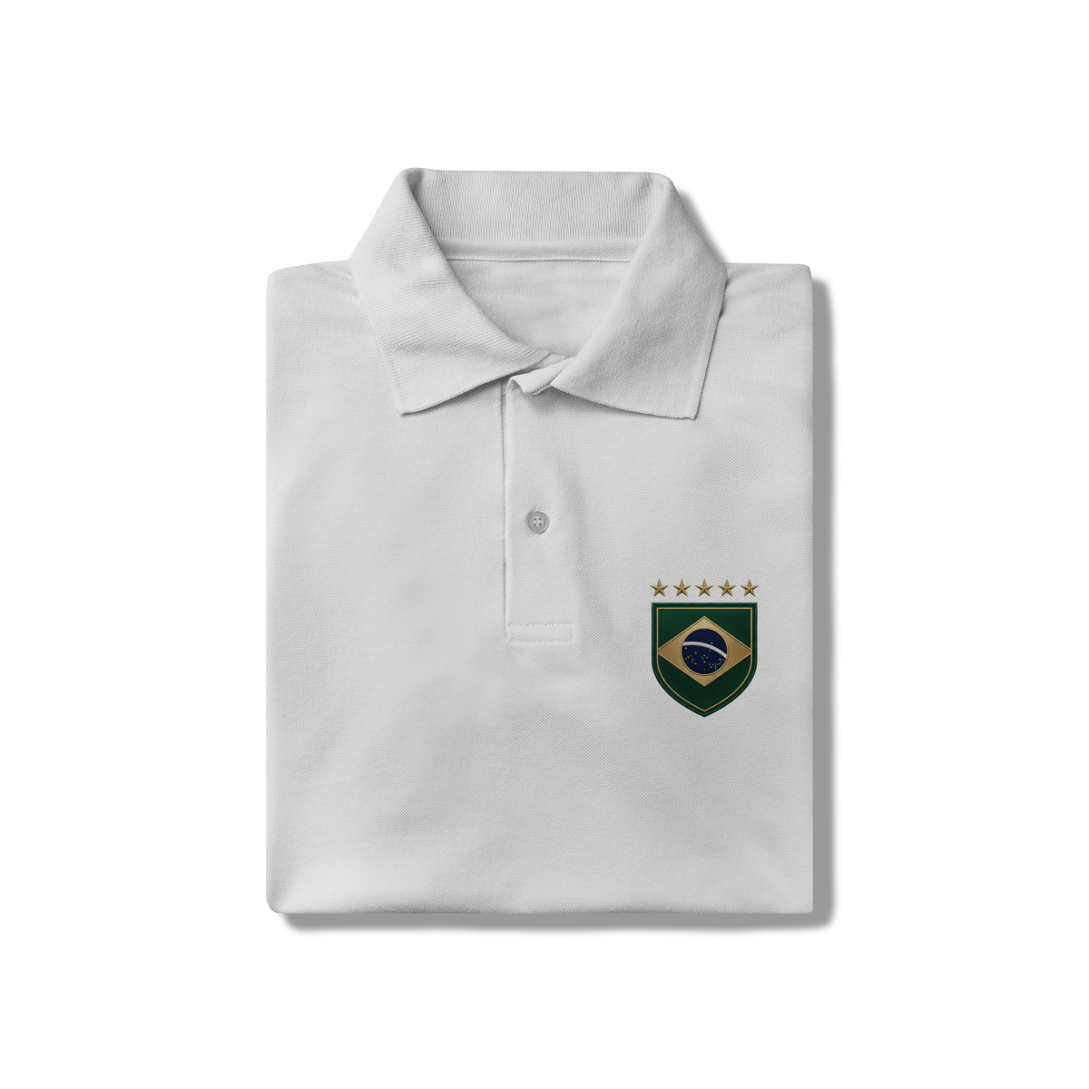 Polo Masculina Brasão