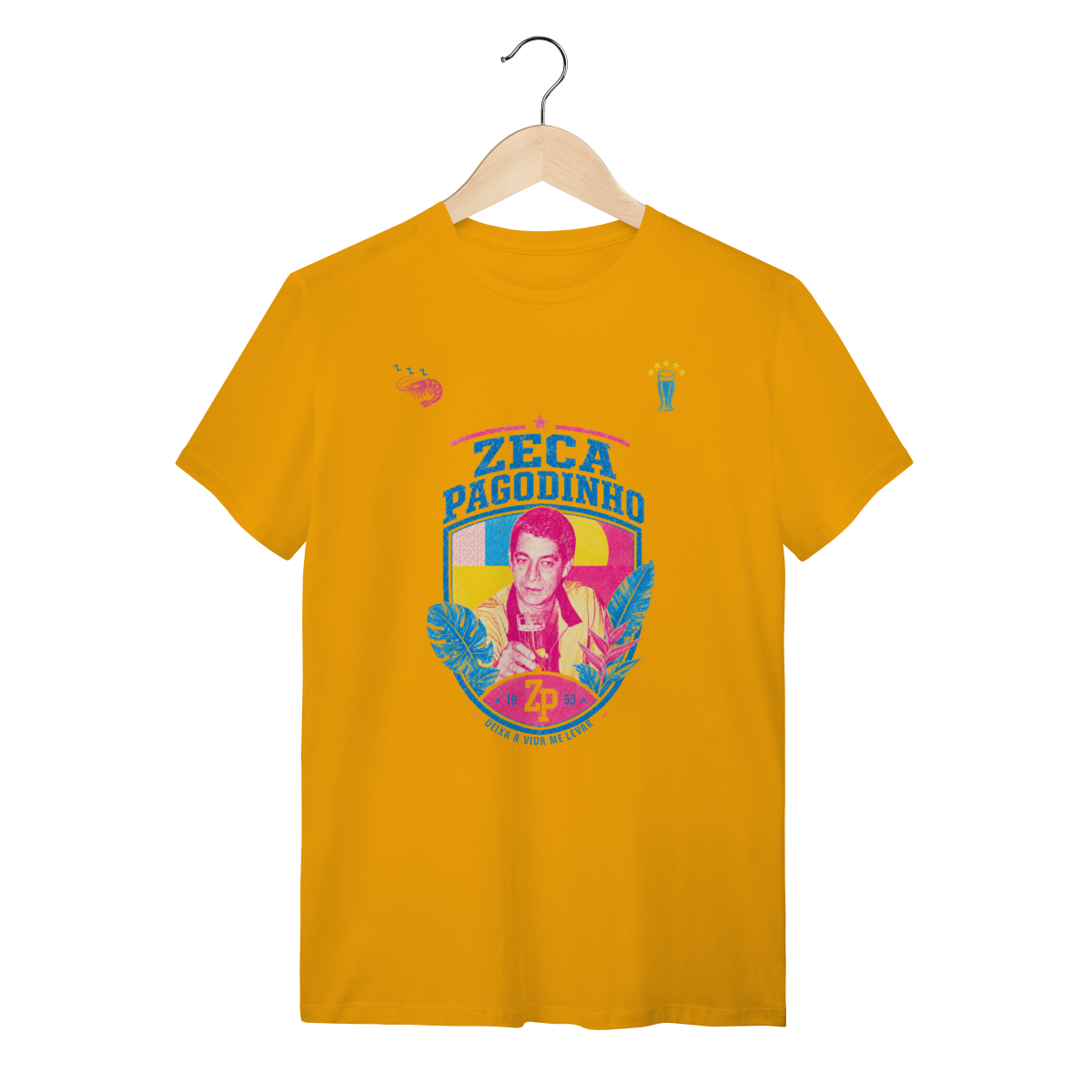 Camiseta Zeca Pagodinho - Ressaca Brasileira