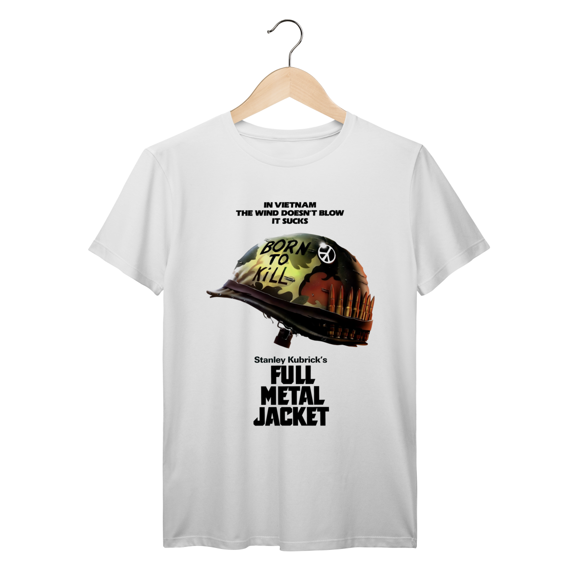 Camiseta Premium Full Metal Jacket - Coleção Filmes