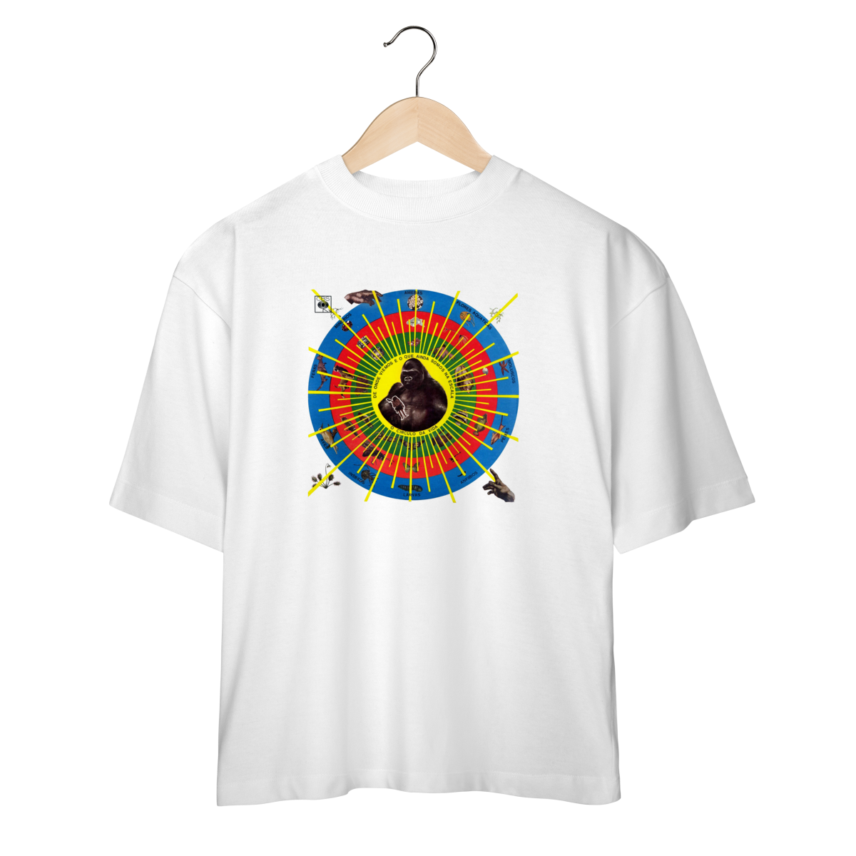 Camiseta Oversized Pedro Santos - Krishnanda - Coleção MPB