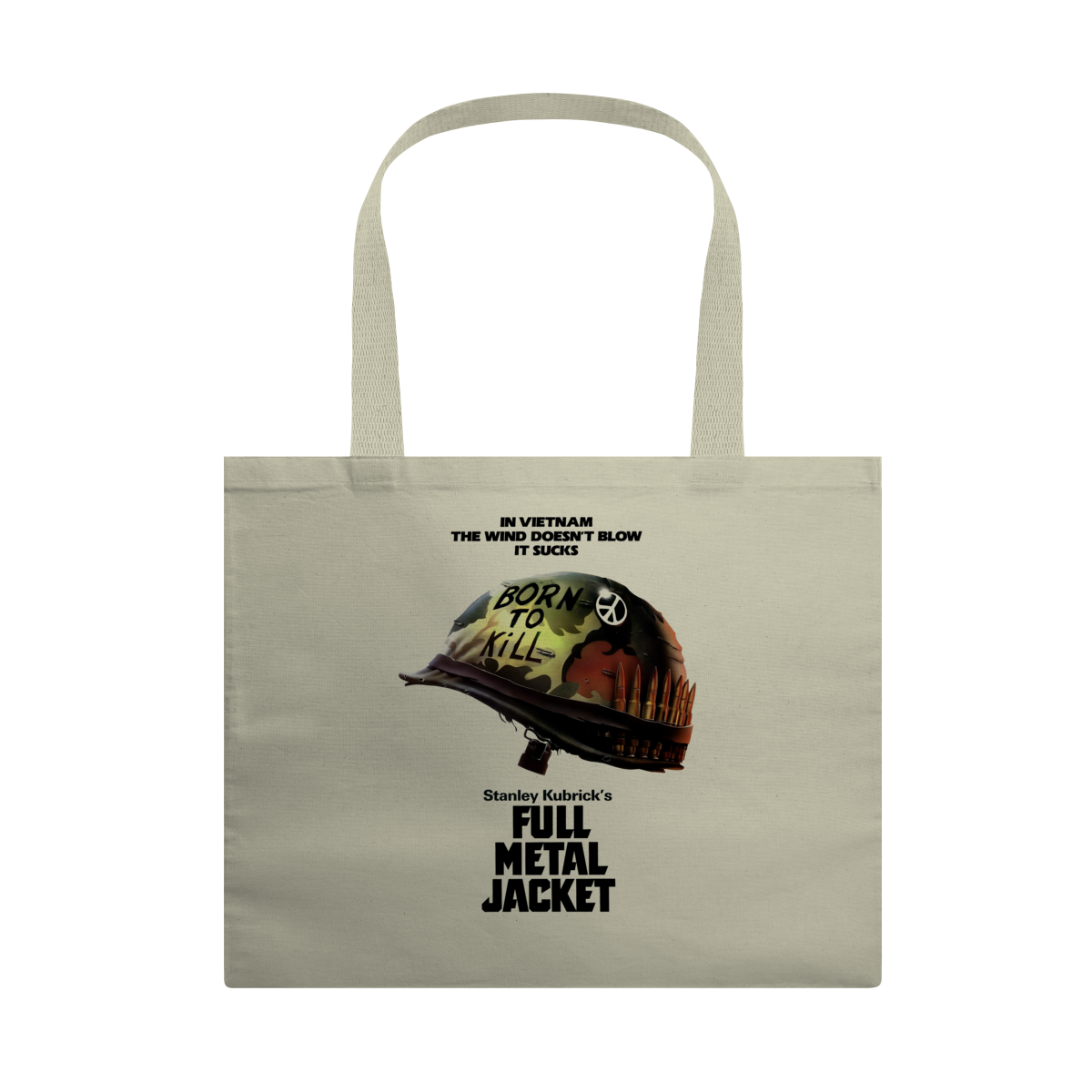 Eco Bag Grande Full Metal Jacket - Coleção Filmes