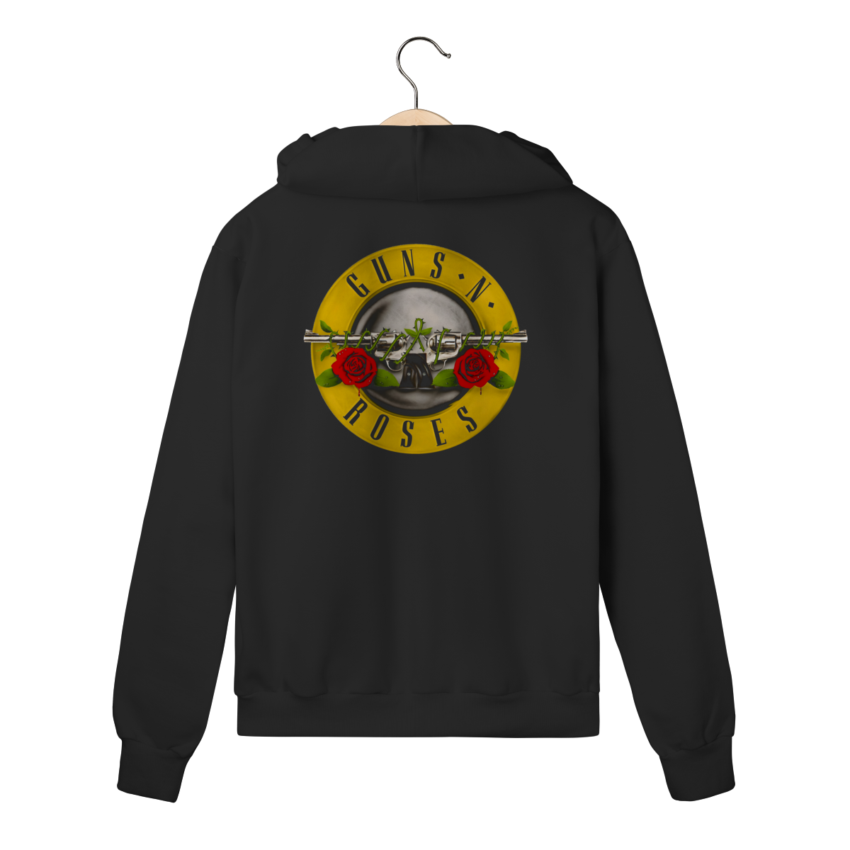 Moletom Com Zíper Premium Guns n' Roses - Appetite for Destruction - Coleção Rock