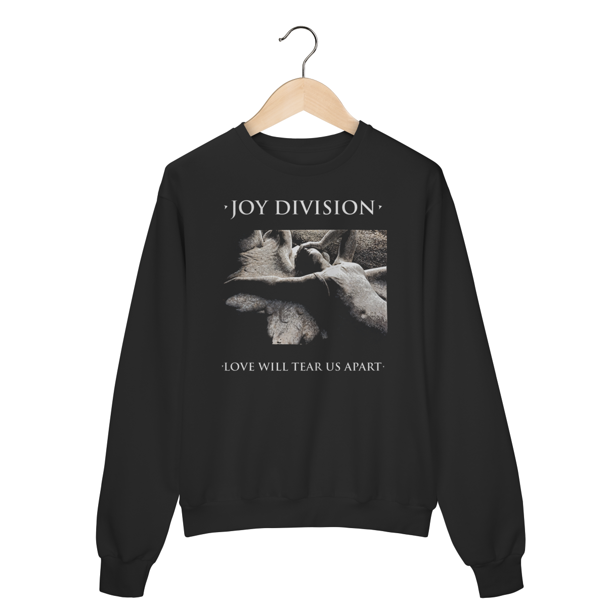 Moletom Fechado Premium Joy Division - Love Will Tear Us Apart - Coleção Post Punk/ Rock