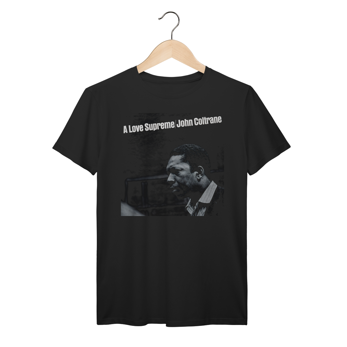 Camiseta Premium John Coltrane - A Love Supreme - Coleção Jazz