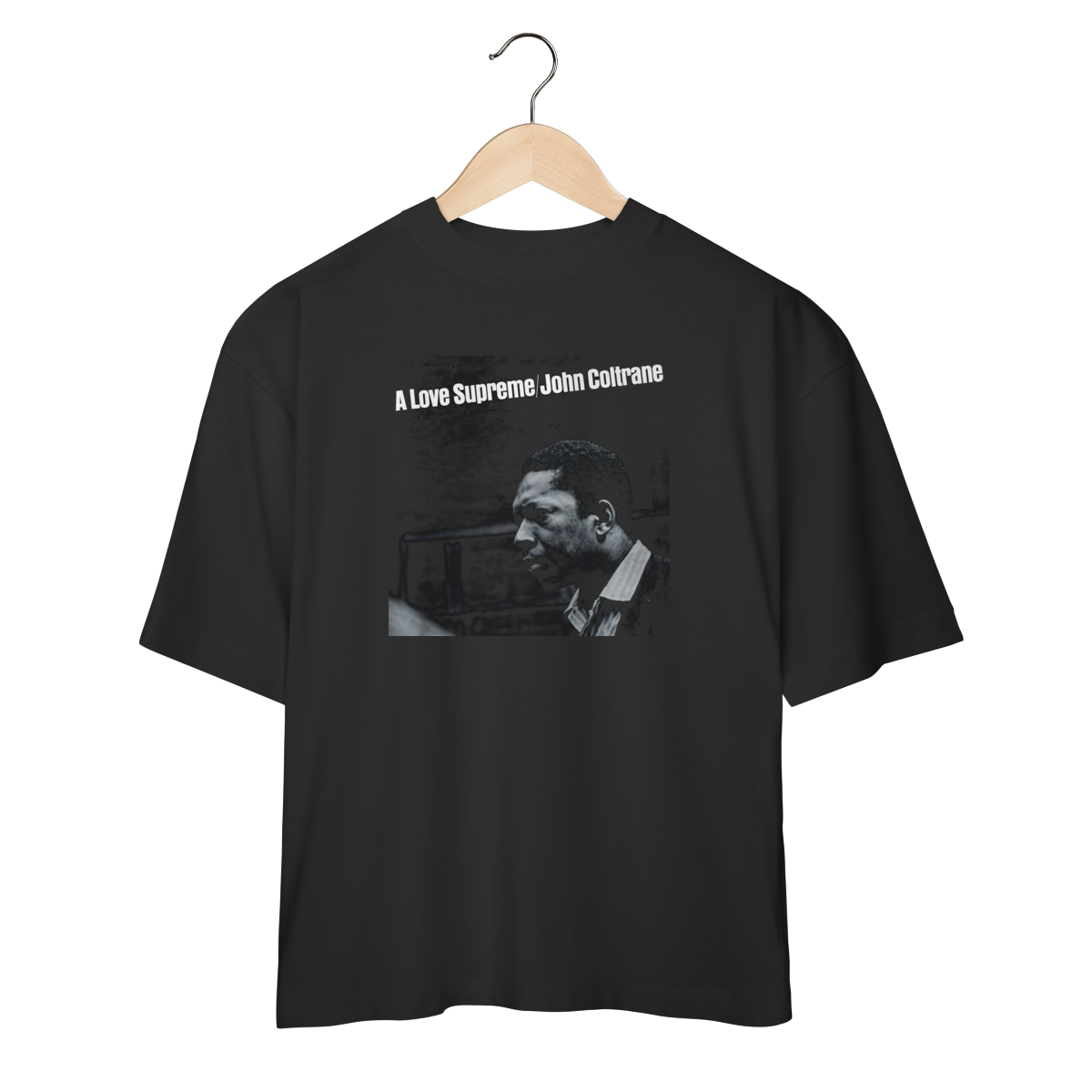 Camiseta Premium John Coltrane - A Love Supreme - Coleção Jazz