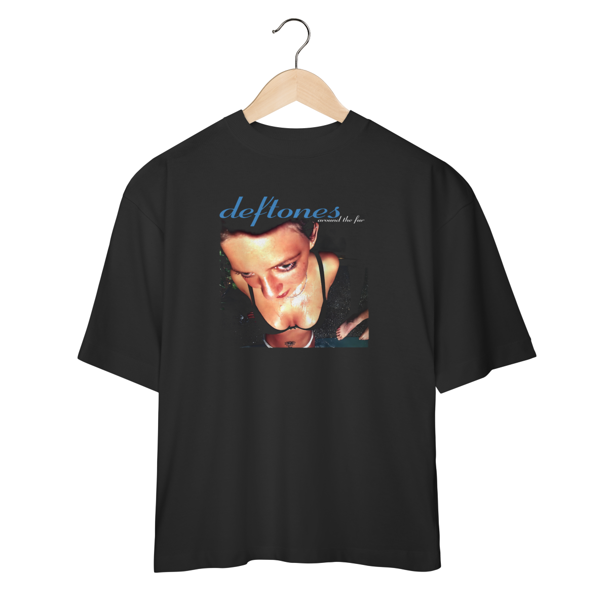 Camiseta Oversized Deftones - Around the Fur - Coleção Rock