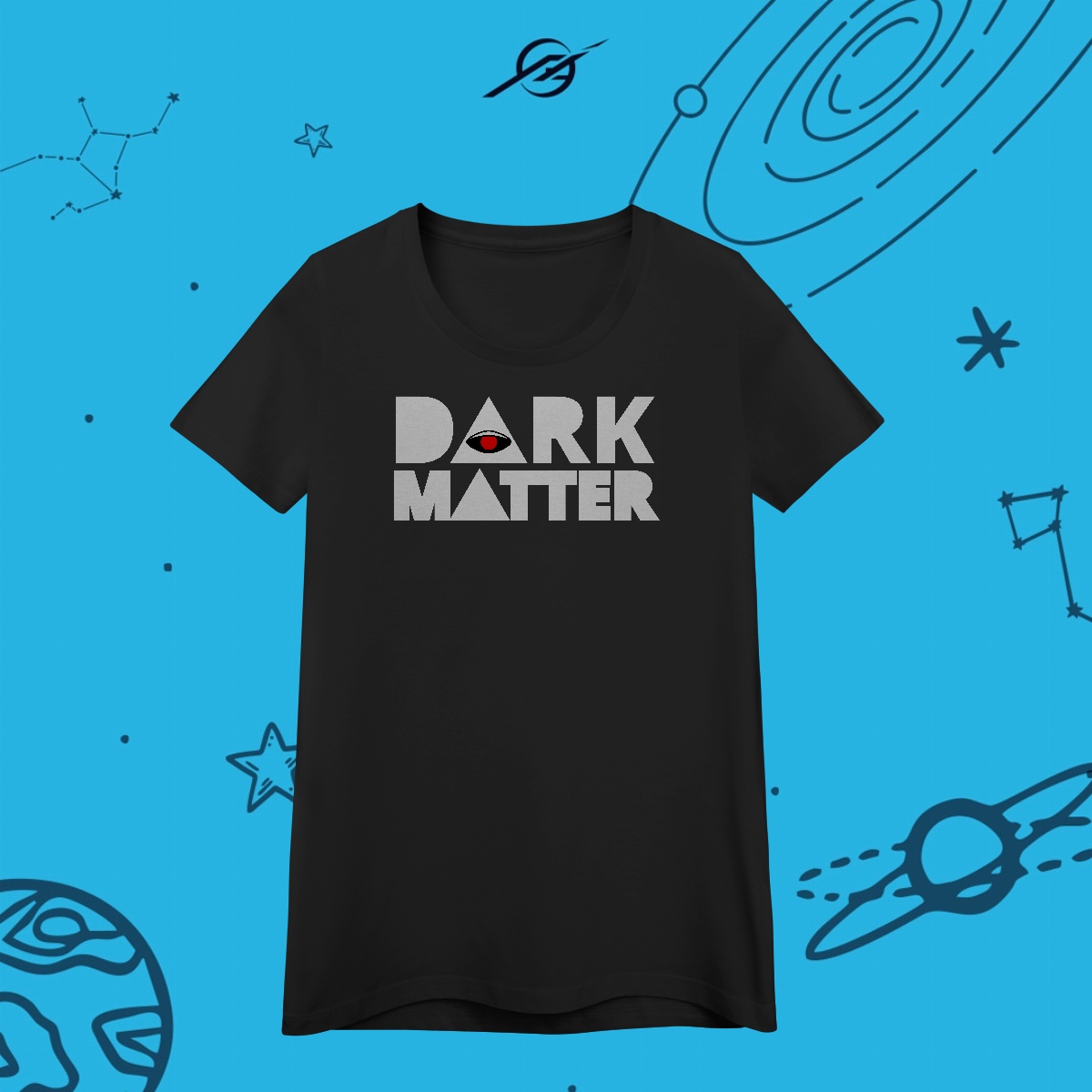 Camiseta Feminina Dark Matter